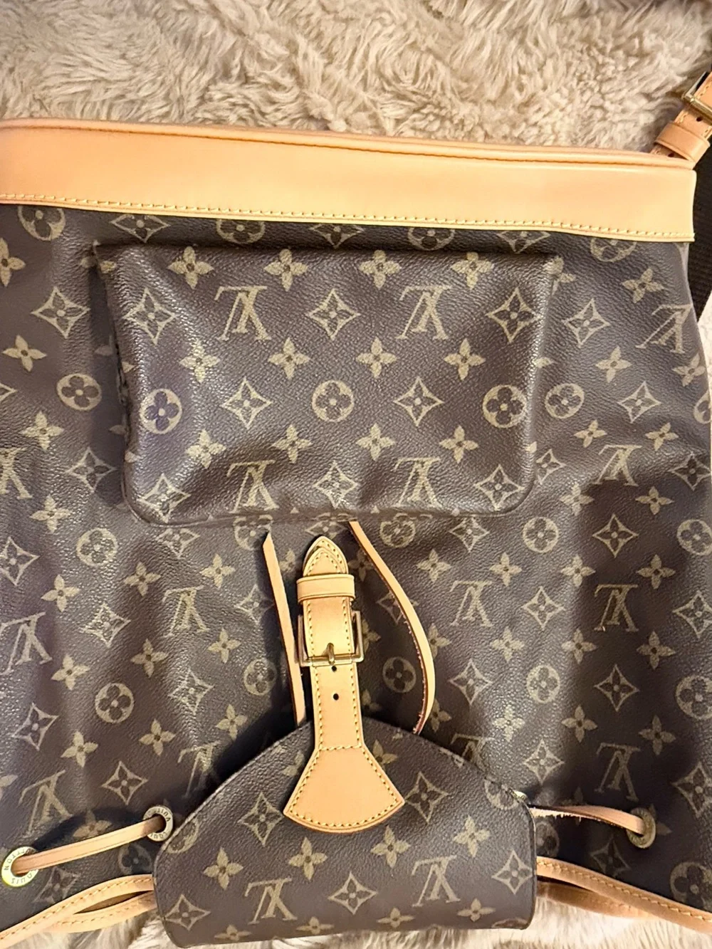 Authentic Louis Vuitton Classic Monogram Backpack GM — Excellent Condition!!